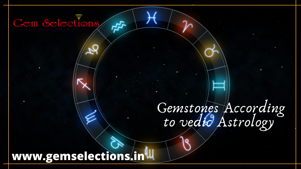Gemstones according to vedic astrology - rashi ratana