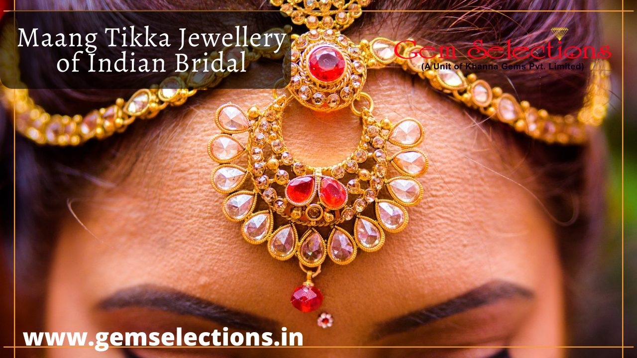 Maangtikka Jewellery of indian Bridal