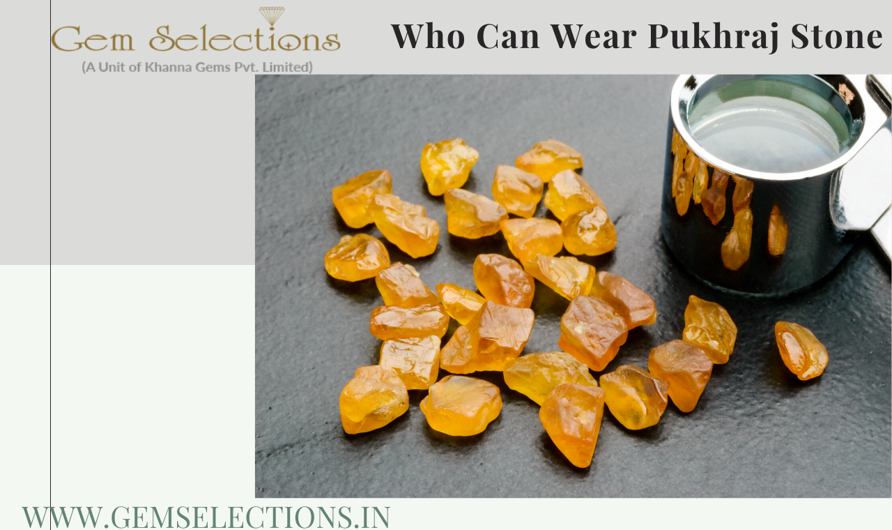 Who can wear pukhraj stone