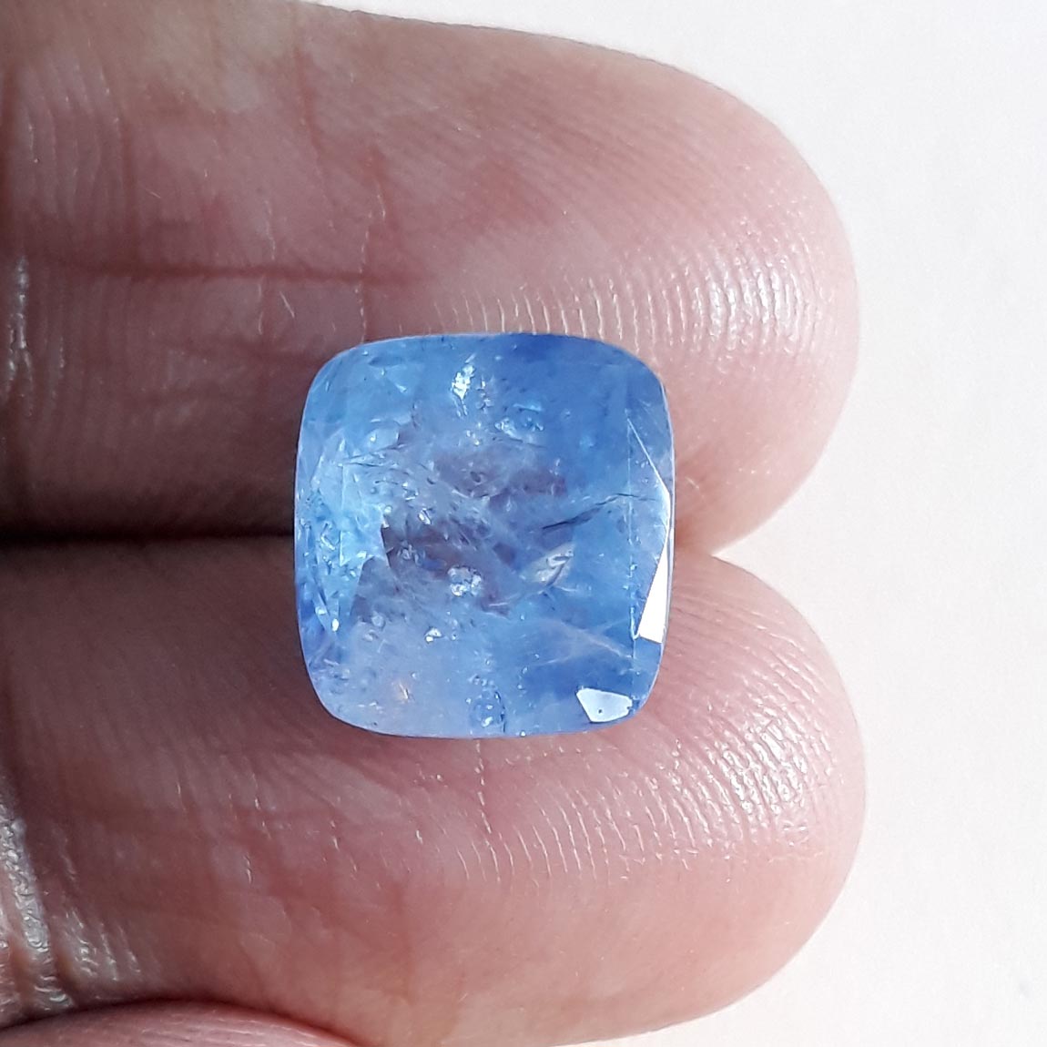 6.97 Carat Natural Blue Sapphire With Govt.Lab Certificate-16650