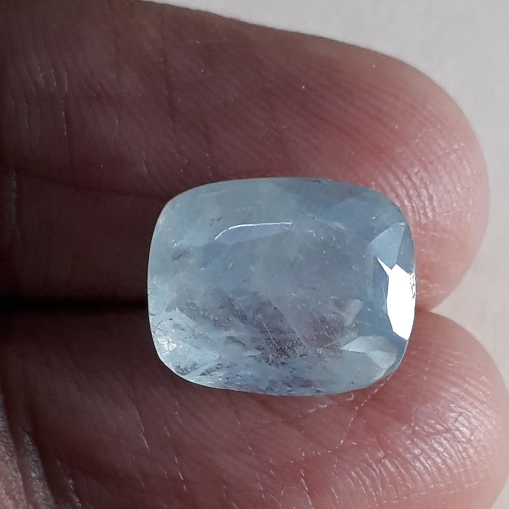 8.56 Ratti Natural Blue Sapphire with Govt Lab Certified-(6100)