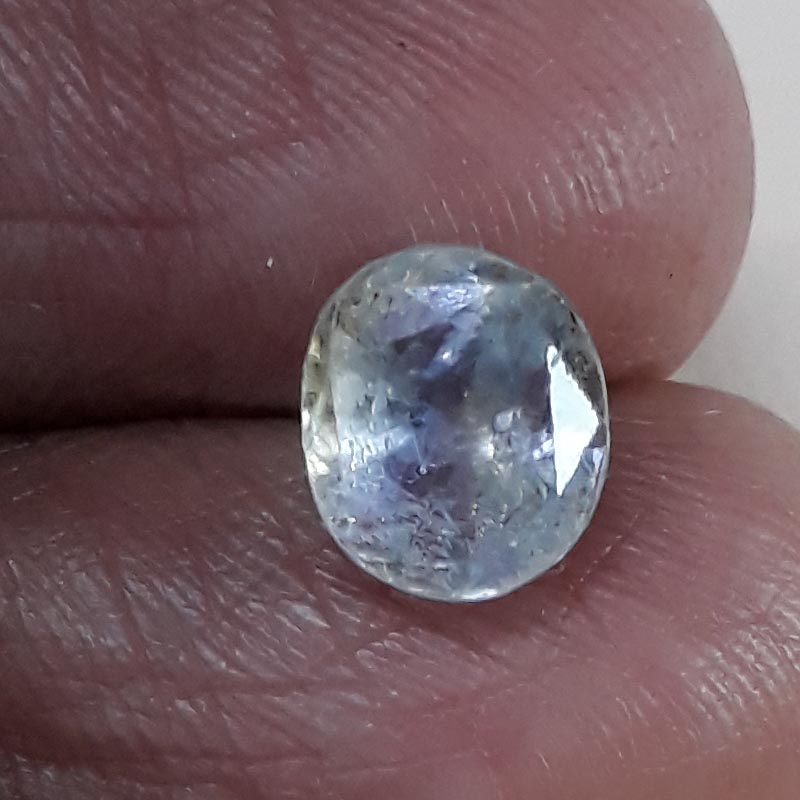 3.76 Ratti Natural Blue Sapphire with Govt Lab Certified-(8100)