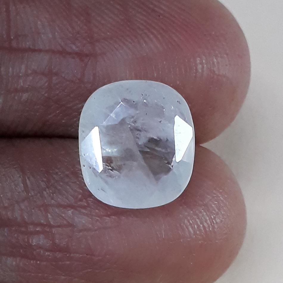 6.26 Ratti Natural Blue Sapphire with Govt Lab Certified-(6100)