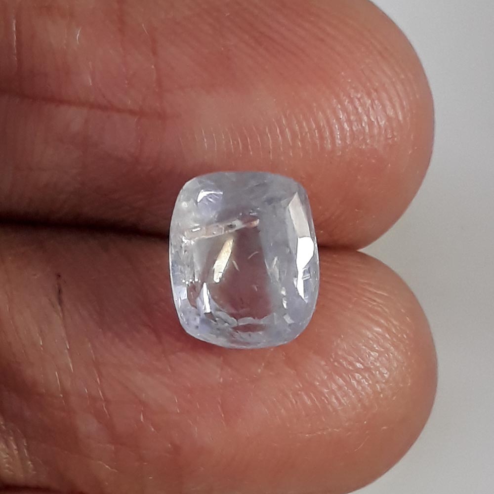 3.41 Carat Natural Blue Sapphire with Govt Lab Certified-(16650)