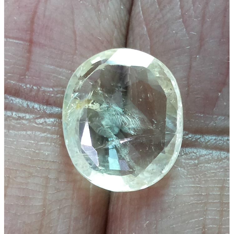 5.15 Natural yellow sapphire with Govt Lab Certified-(11000)