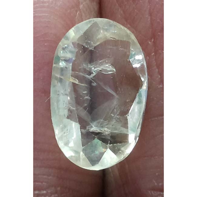 3.39 Ratti yellow sapphire with Govt Lab Certified-(16650)