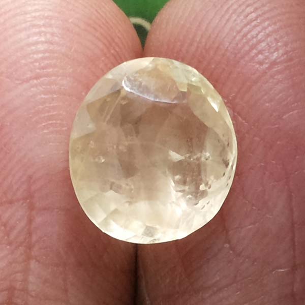 4.96 Ratti  yellow sapphire with Govt Lab Certificate-(16650)