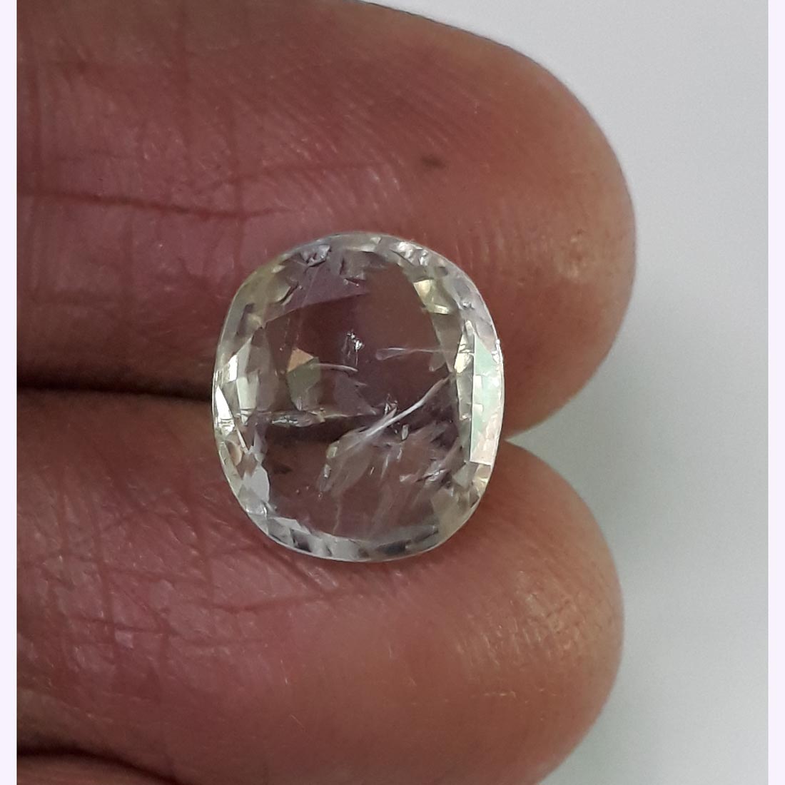 4.83 Ratti Natural Yellow Sapphire with Govt Lab Certificate-(8100)