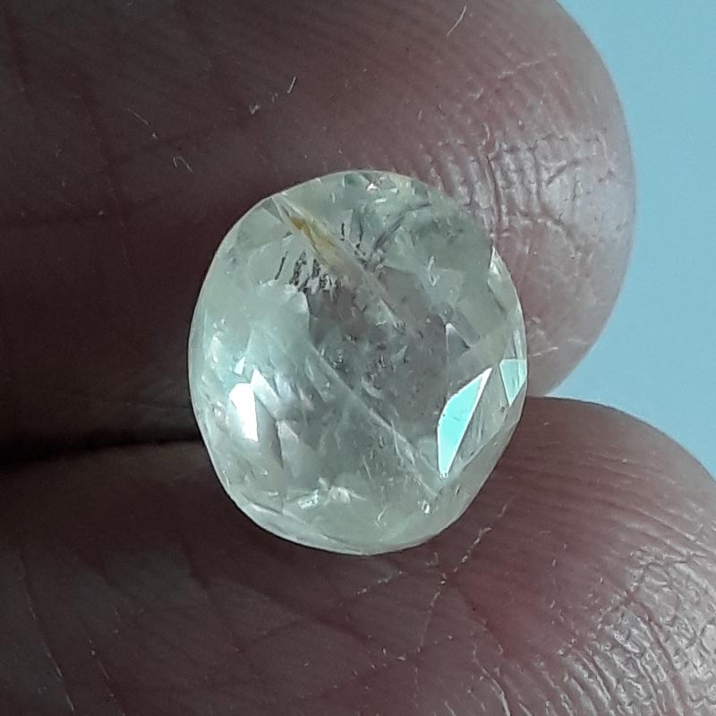 4.84 Ratti Yellow Sapphire with Govt Lab Certificate-(8100)
