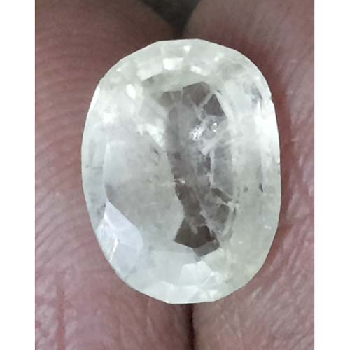 3.96 Ratti  Natural yellow sapphire with Govt Lab Certificate-(23310)
