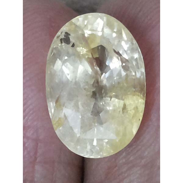 9.28 Ratti  Natural yellow sapphire with Govt Lab Certificate-(12210)