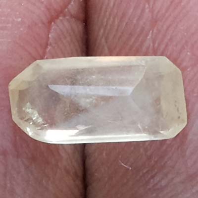 1.70 Ratti  Natural yellow sapphire with Govt Lab Certificate-(6100)