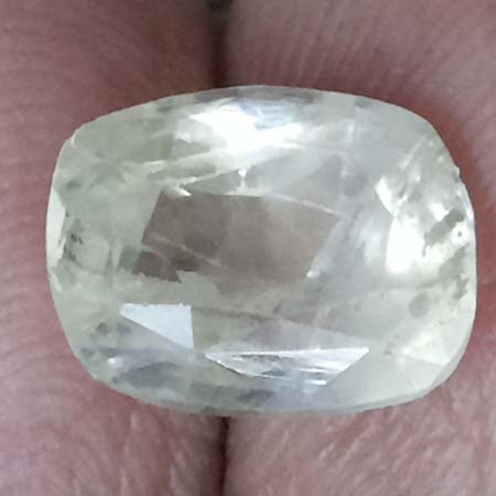 5.07 Ratti  Natural yellow sapphire with Govt Lab Certificate-(23310)