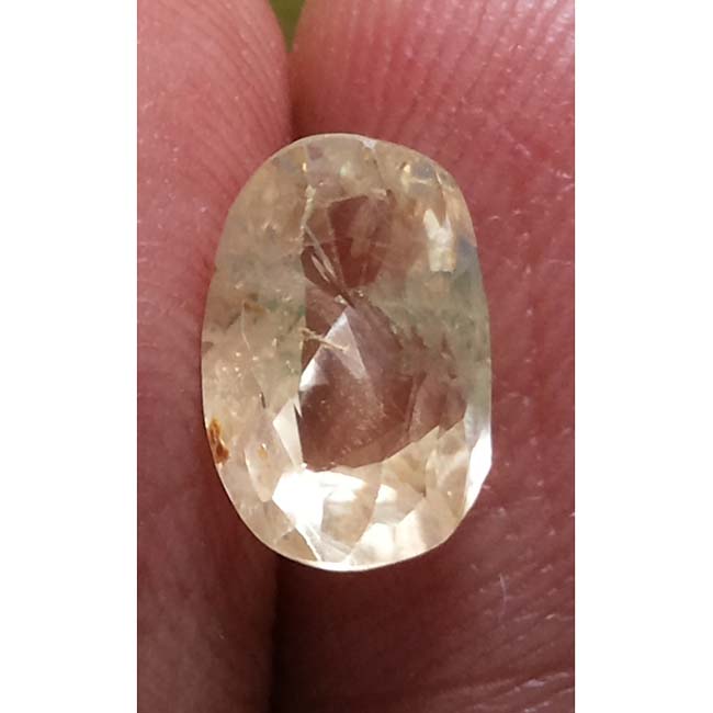 2.36  Ratti  yellow sapphire with Govt Lab Certificate-(8100)