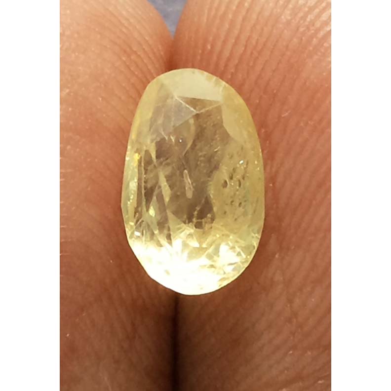 2.26 Ratti  yellow sapphire with Govt Lab Certificate-(11000)