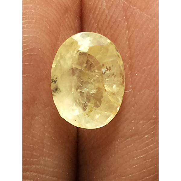 2.01 Ratti  yellow sapphire with Govt Lab Certificate-(6100)