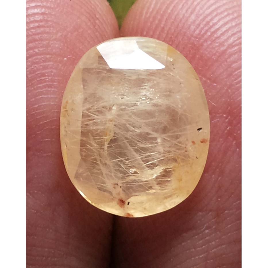 5.52  Ratti  yellow sapphire with Govt Lab Certificate-(4100)