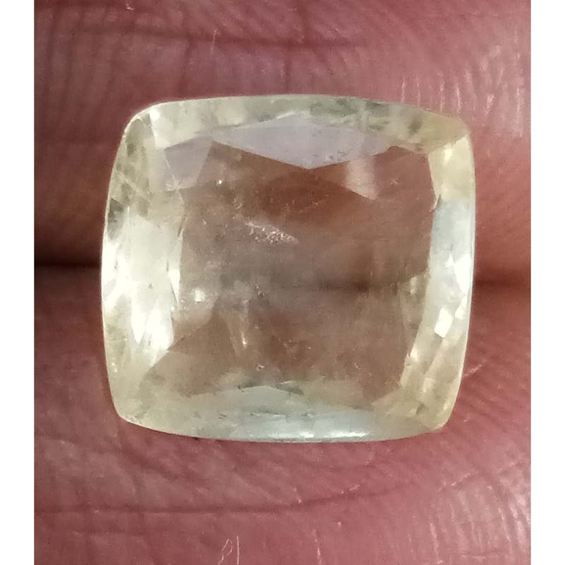 5.84 Ratti  yellow sapphire with Govt Lab Certificate-(23310)