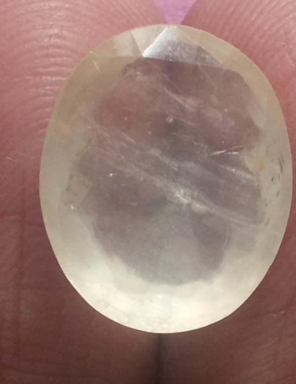 8.37 Ratti Natural yellow sapphire with Govt Lab Certificate-(12210)