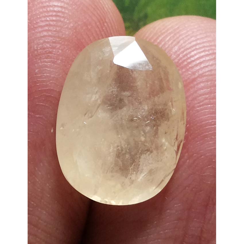 8.19 Ratti  yellow sapphire with Govt Lab Certificate-(6100)