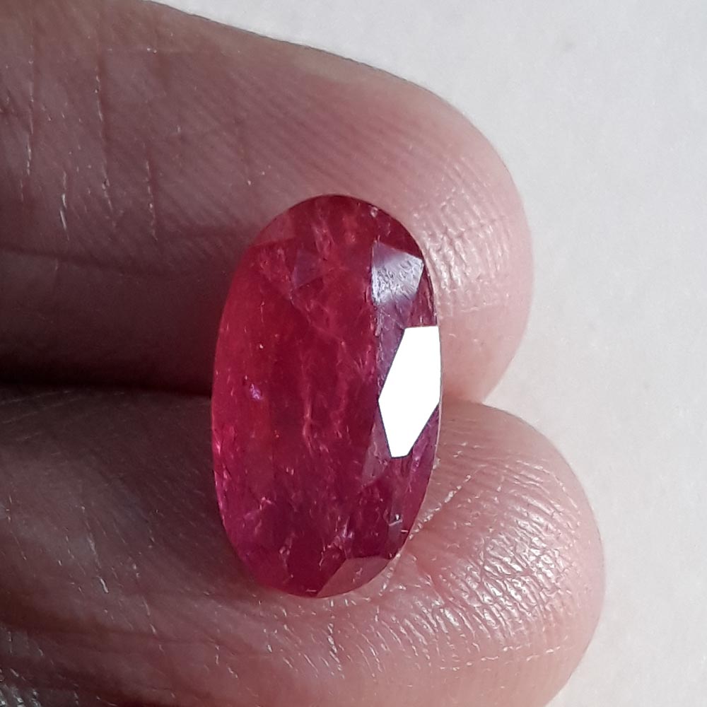 5.37 Ratti Natural Mozambique Ruby with Govt. Lab Certificate-(51000)
