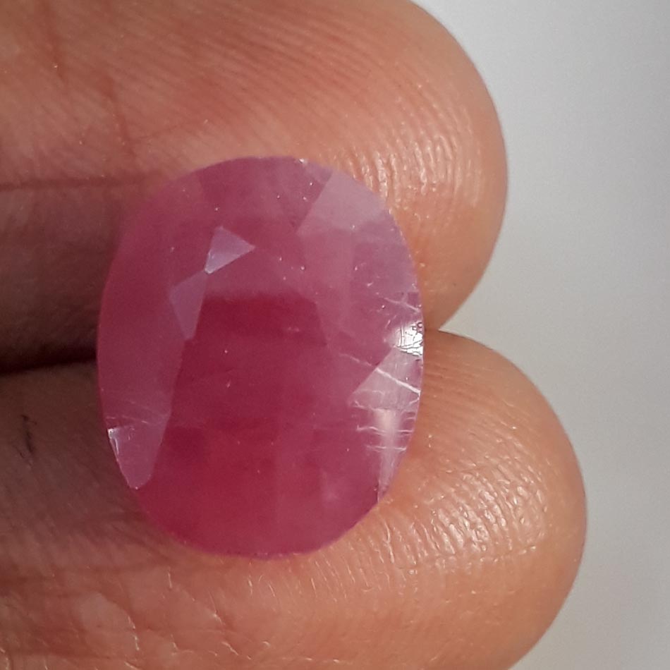 10.47 Ratti Natural New Burma Ruby with Govt. Lab Certificate