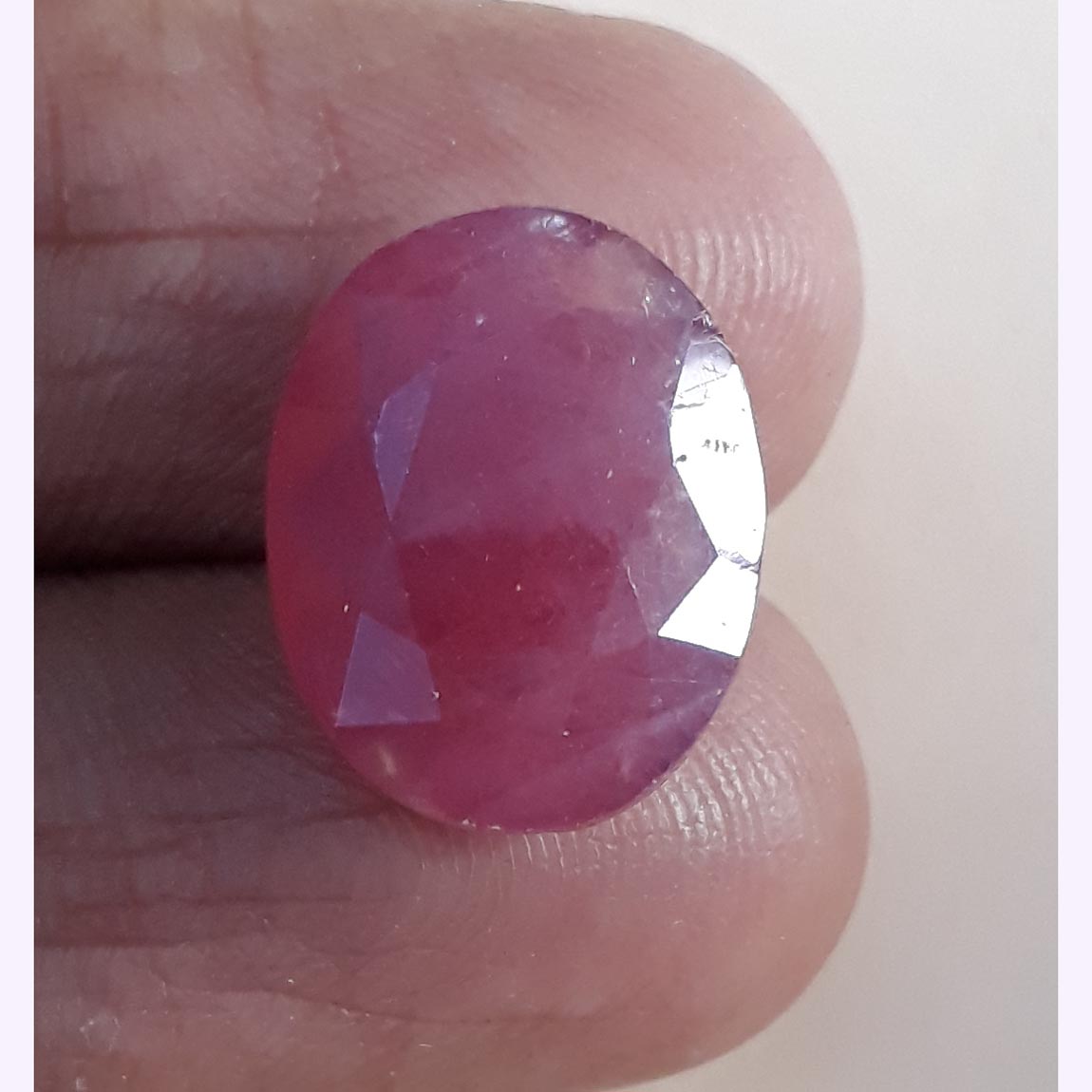 11.83 Carat Natural New Burma Ruby with Govt. Lab Certificate