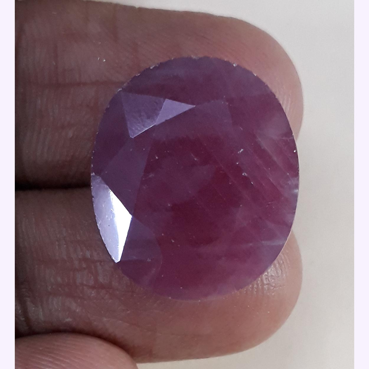 21.39 Carat Natural New Burma Ruby with Govt. Lab Certificate
