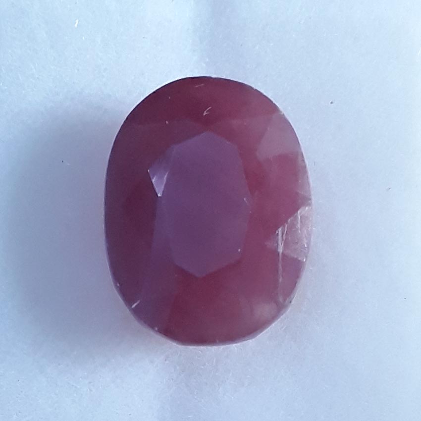 9.73 Carat Natural New Burma Ruby with Govt. Lab Certificate