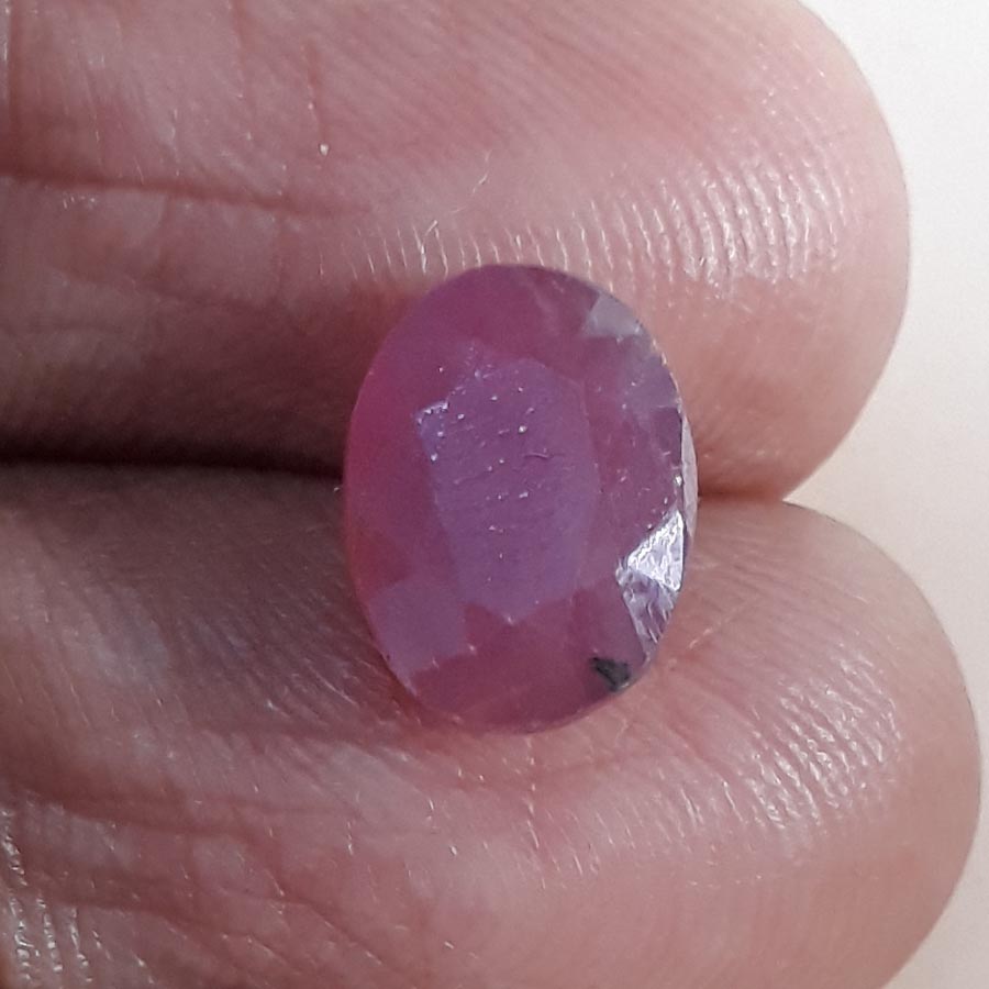 3.88 Carat Natural New Burma Ruby with Govt Lab Certificate