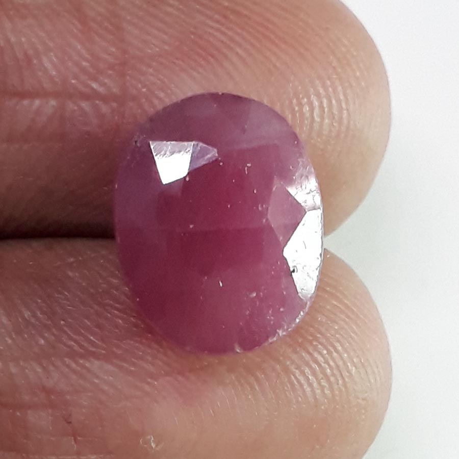 8.20 Ratti Natural New Burma Ruby with Govt. Lab Certificate