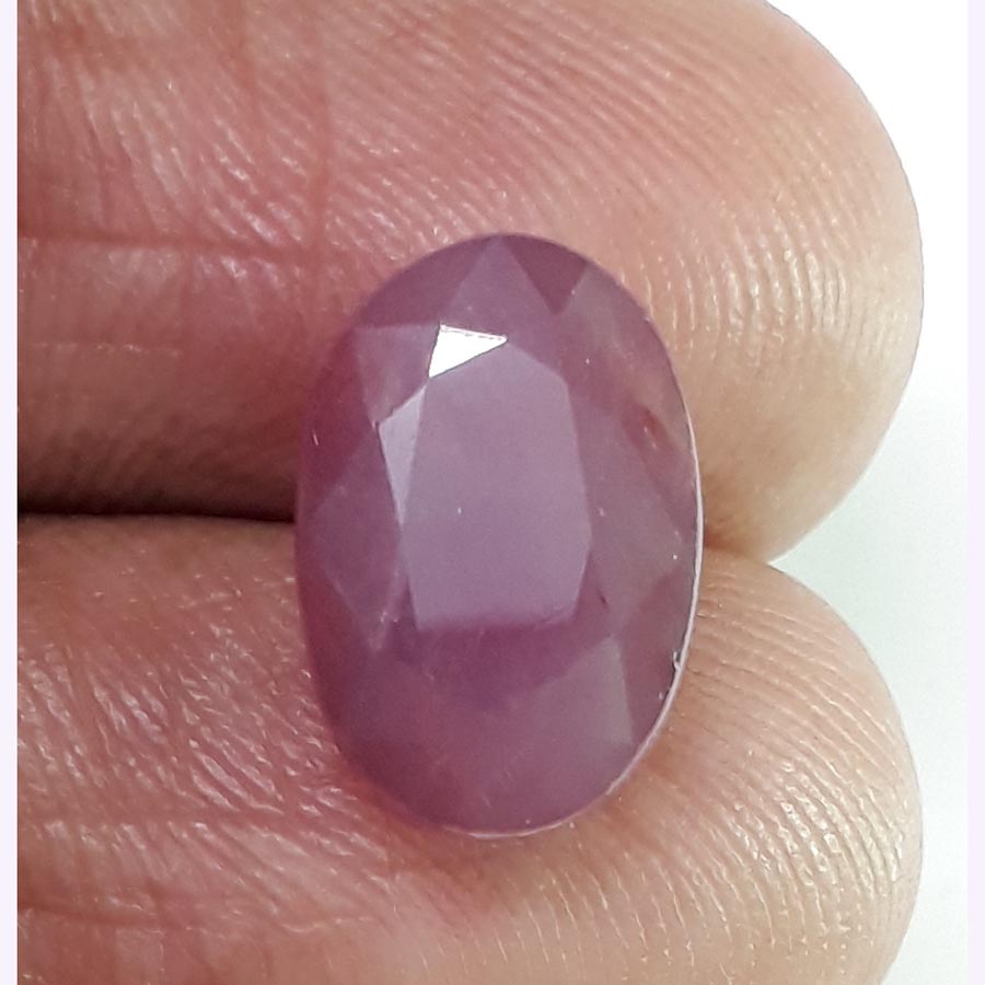 6.41 Ratti Natural New Burma Ruby with Govt. Lab Certificate