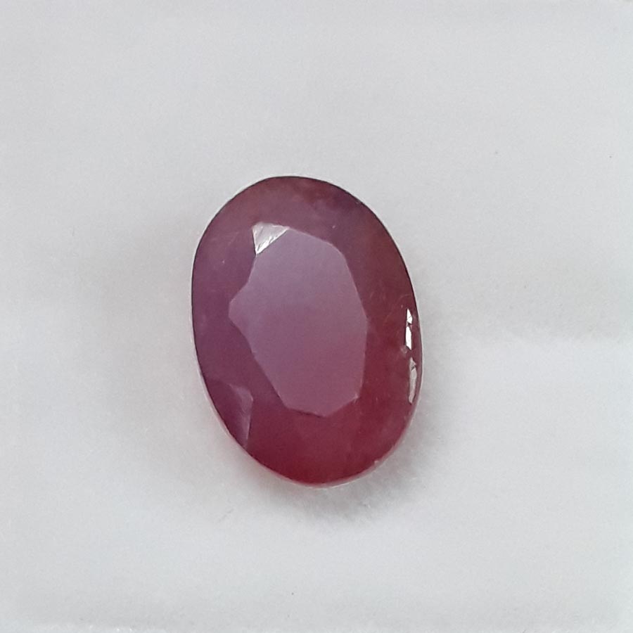 4.59 Ratti Natural New Burma Ruby with Govt. Lab Certificate