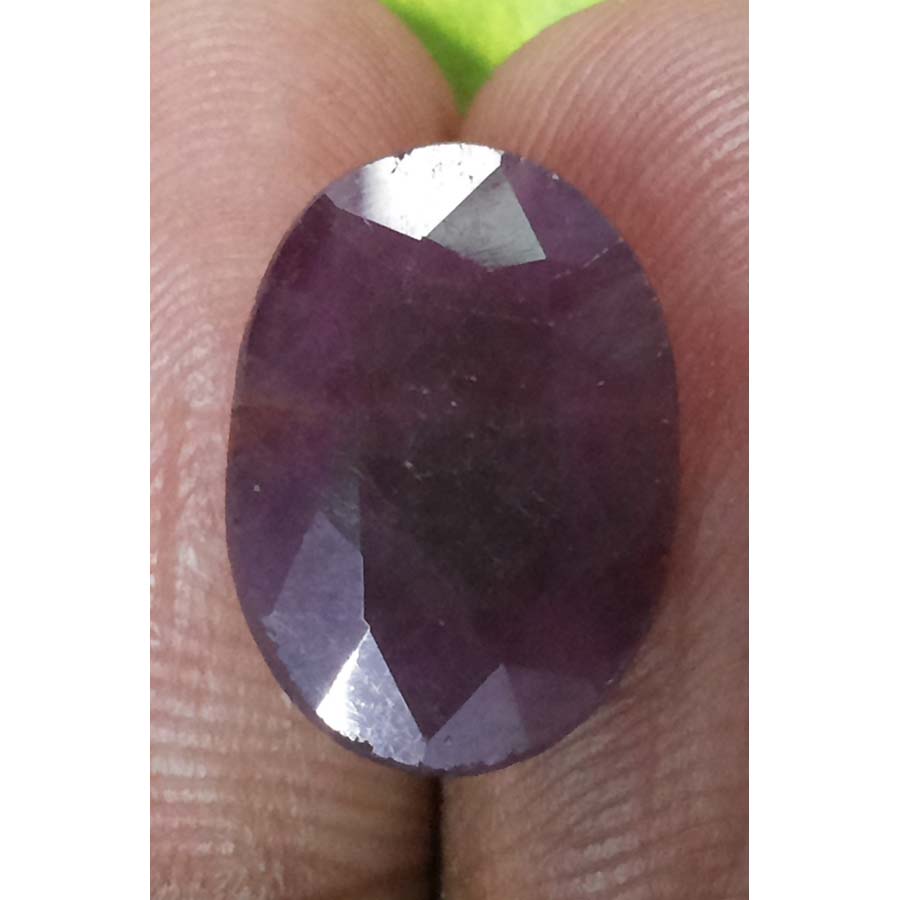 10.62 Ratti Natural Indian Ruby with Govt. Lab Certificate-(1100)