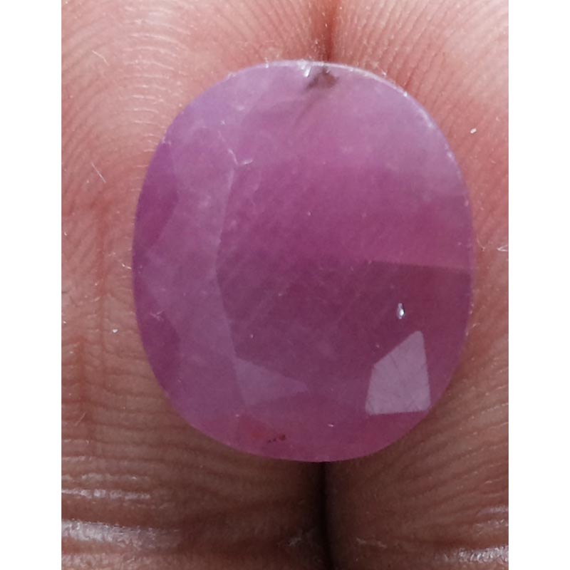 13.19 Ratti Natural New Burma Ruby with Govt. Lab Certificate-(3100)