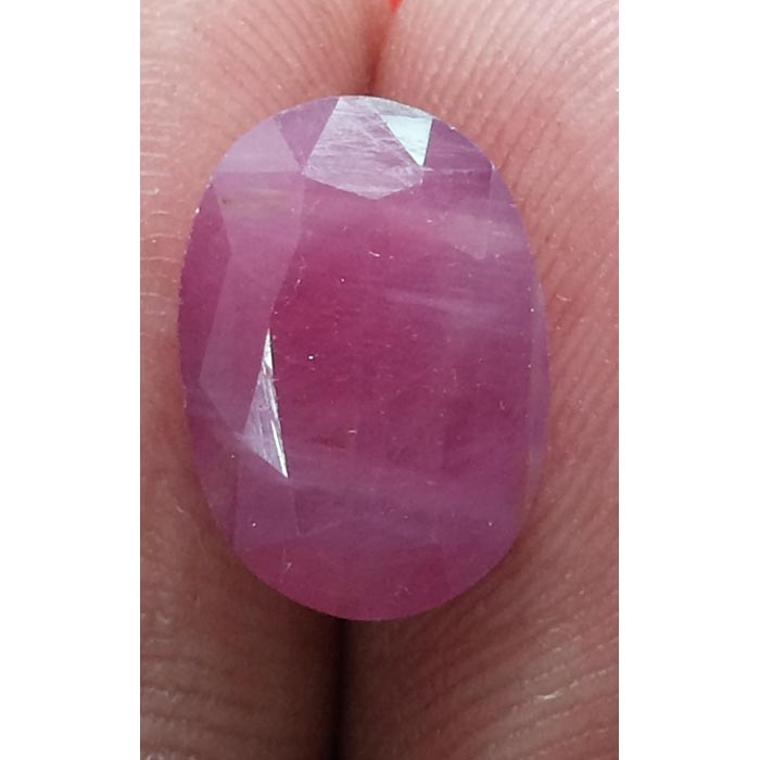 7.10 Ratti Natural New Burma Ruby with Govt. Lab Certificate-(2100)