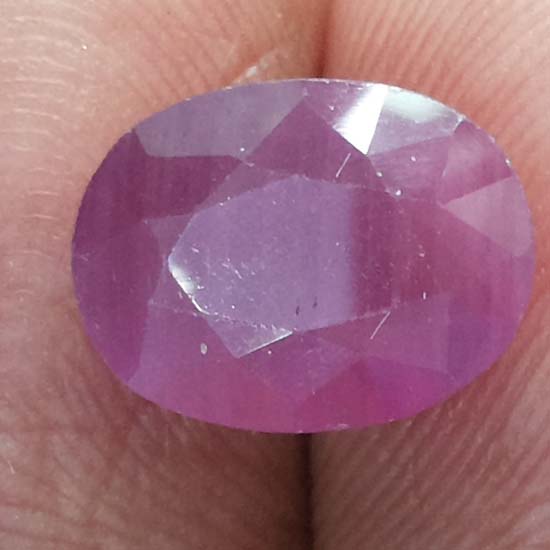 4.68 Ratti Natural New Burma ruby with Govt. Lab Certificate-(4100)