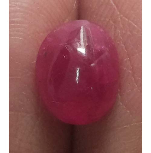4.57 Ratti Natural Mozambique Ruby with Govt. Lab Certificate-(15000)
