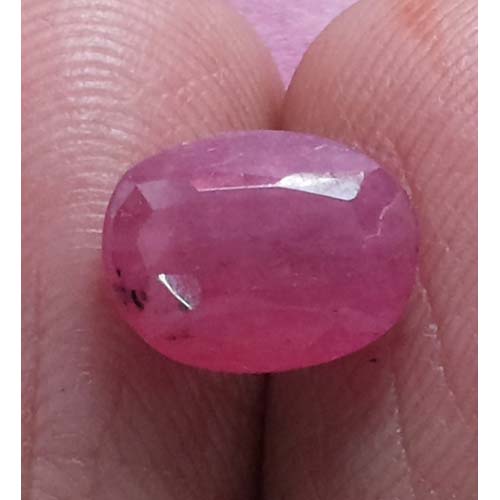 3.26 Ratti Natural Mozambique Ruby with Govt. Lab Certificate-(11000)