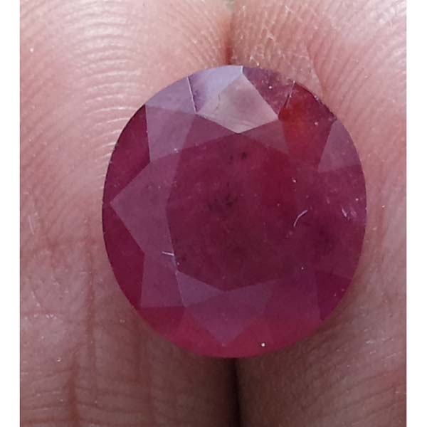 6.83 Ratti Natural Mozambique Ruby with Govt. Lab Certificate-(21000)