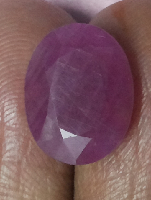 7.66 Ratti Natural New Burma Ruby with Govt. Lab Certificate (7100)